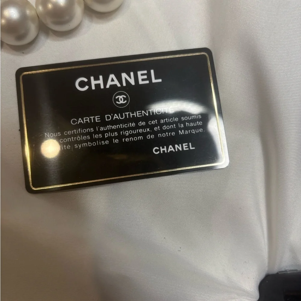 CHANEL MAXI PEARLS Clutch With Chain Bag